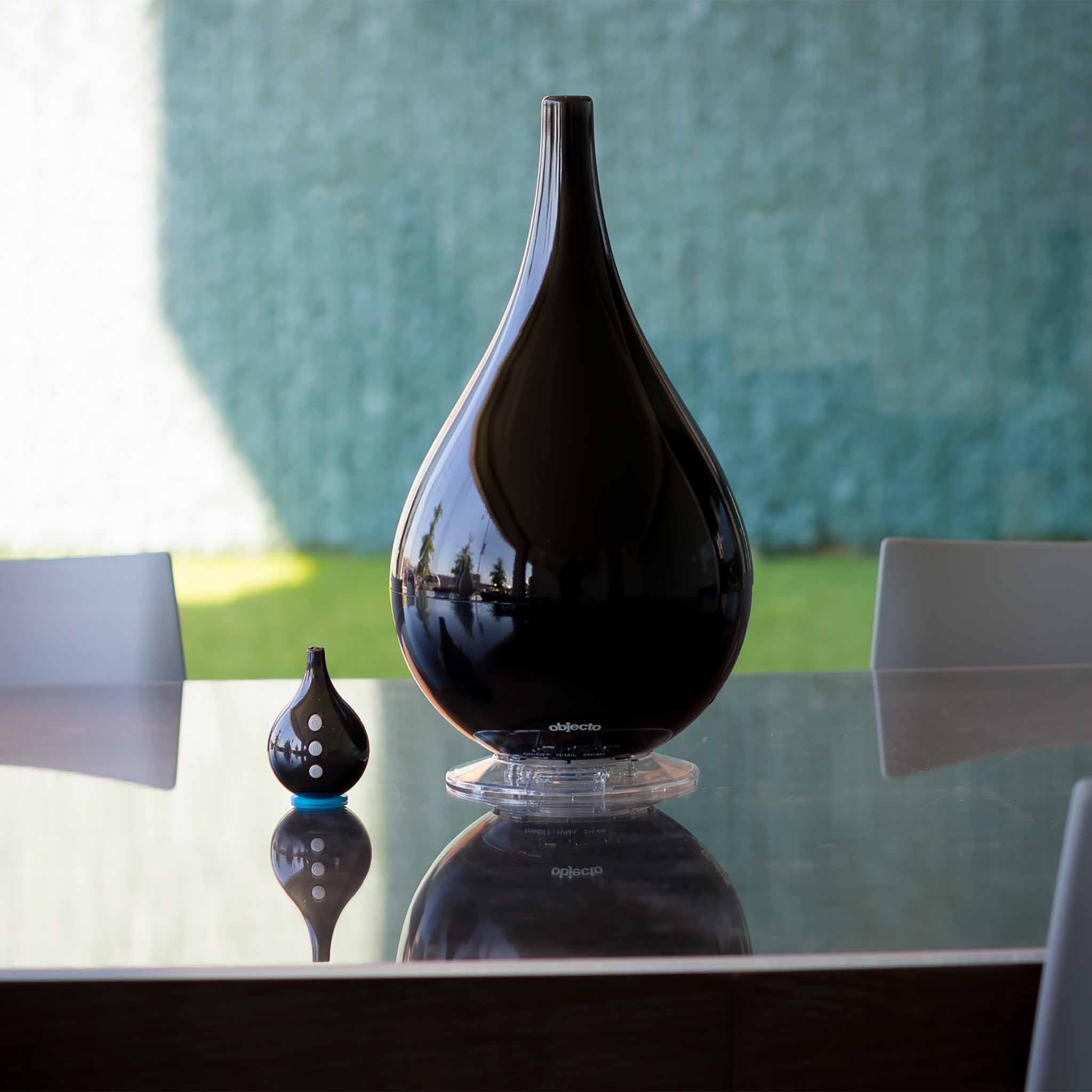 Humidifiers, both evaporative and ultrasonic styles.