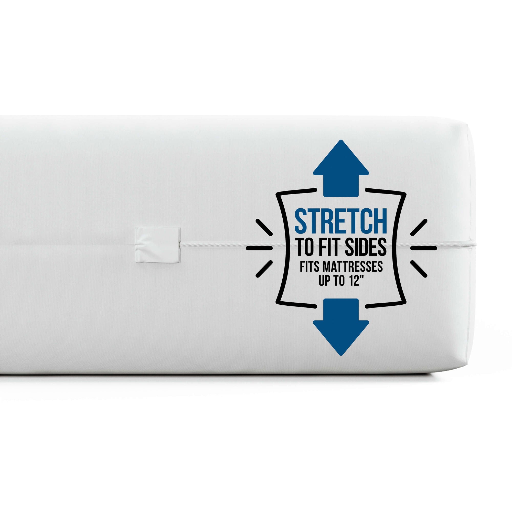 Stretches to fit 9"-12" Mattresses