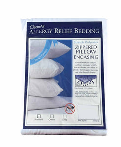 The stretch knit fabric makes this zippered pillow encasing feel very smooth and cool to the touch.
