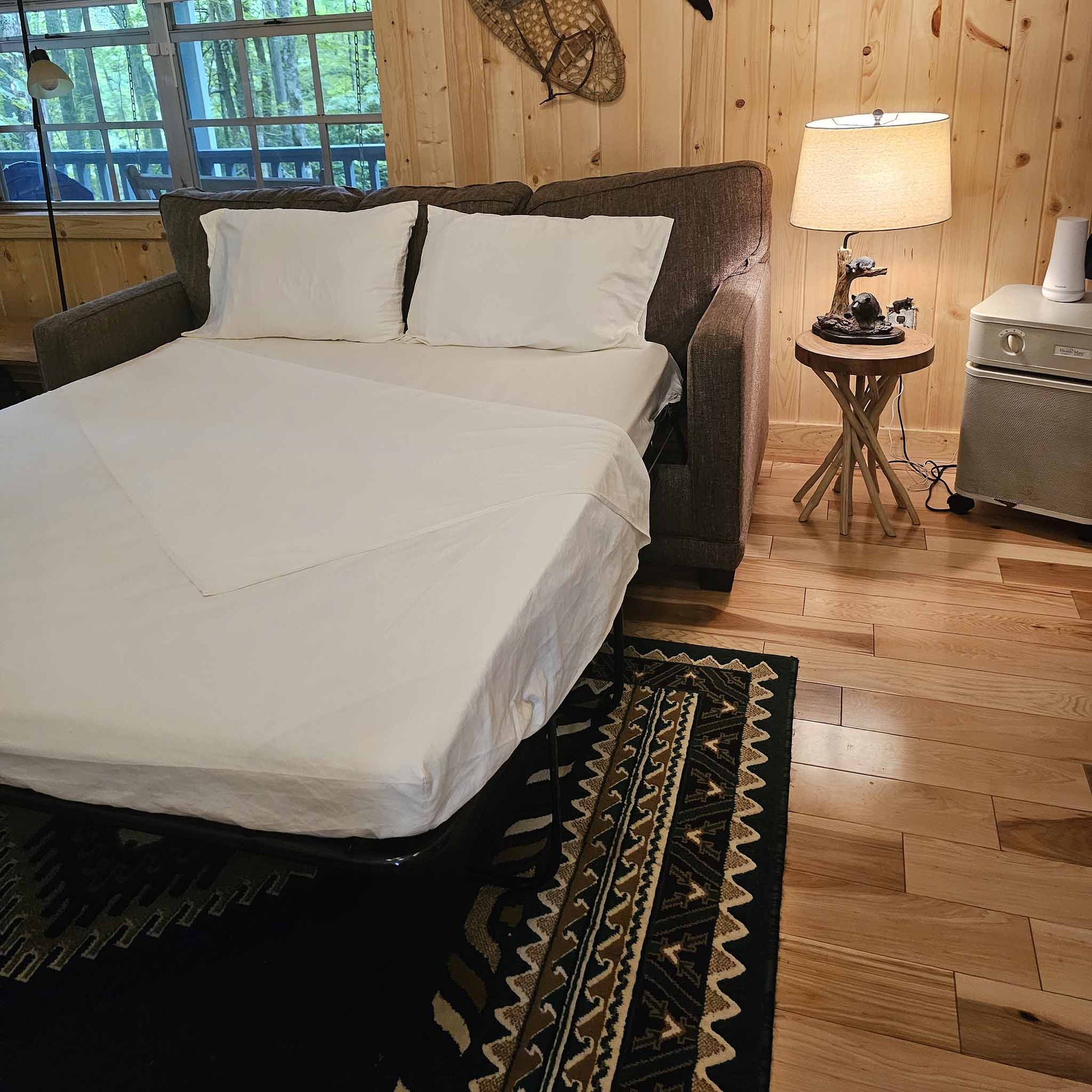 Queen size sleeper sofa sheet set