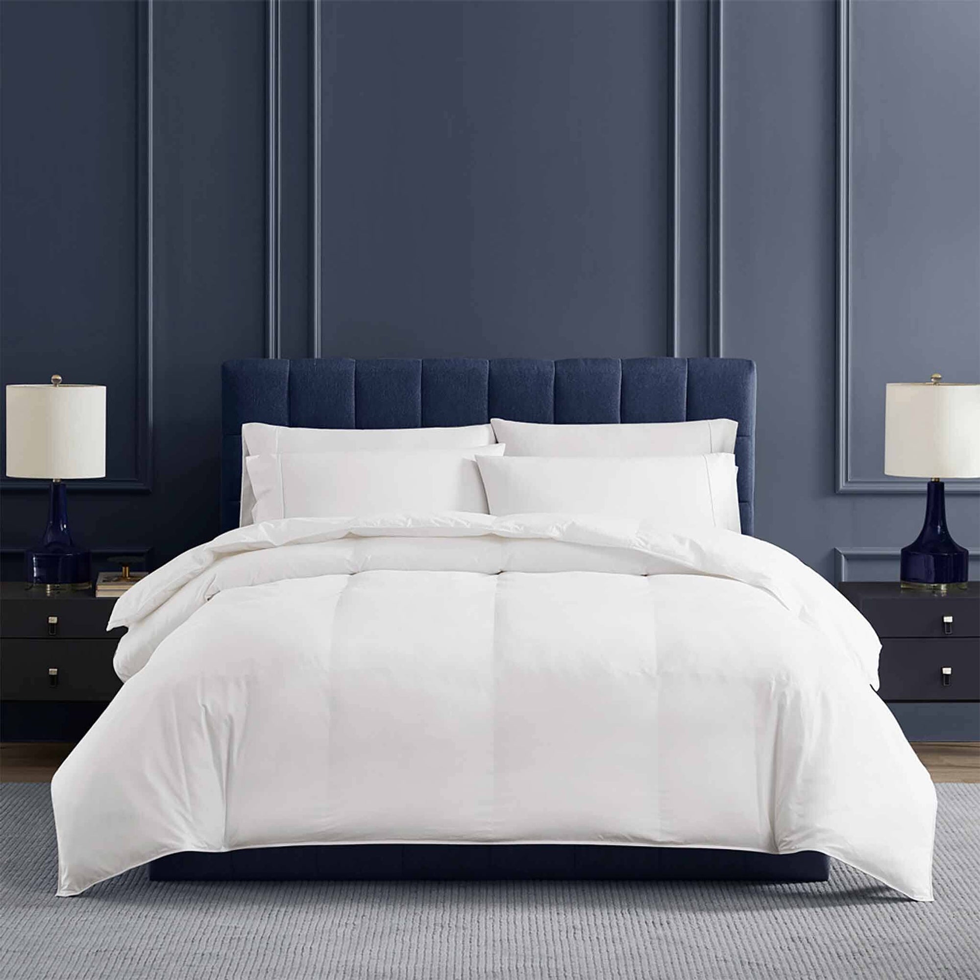 PrimaLoft® white goose-down alternative comforter