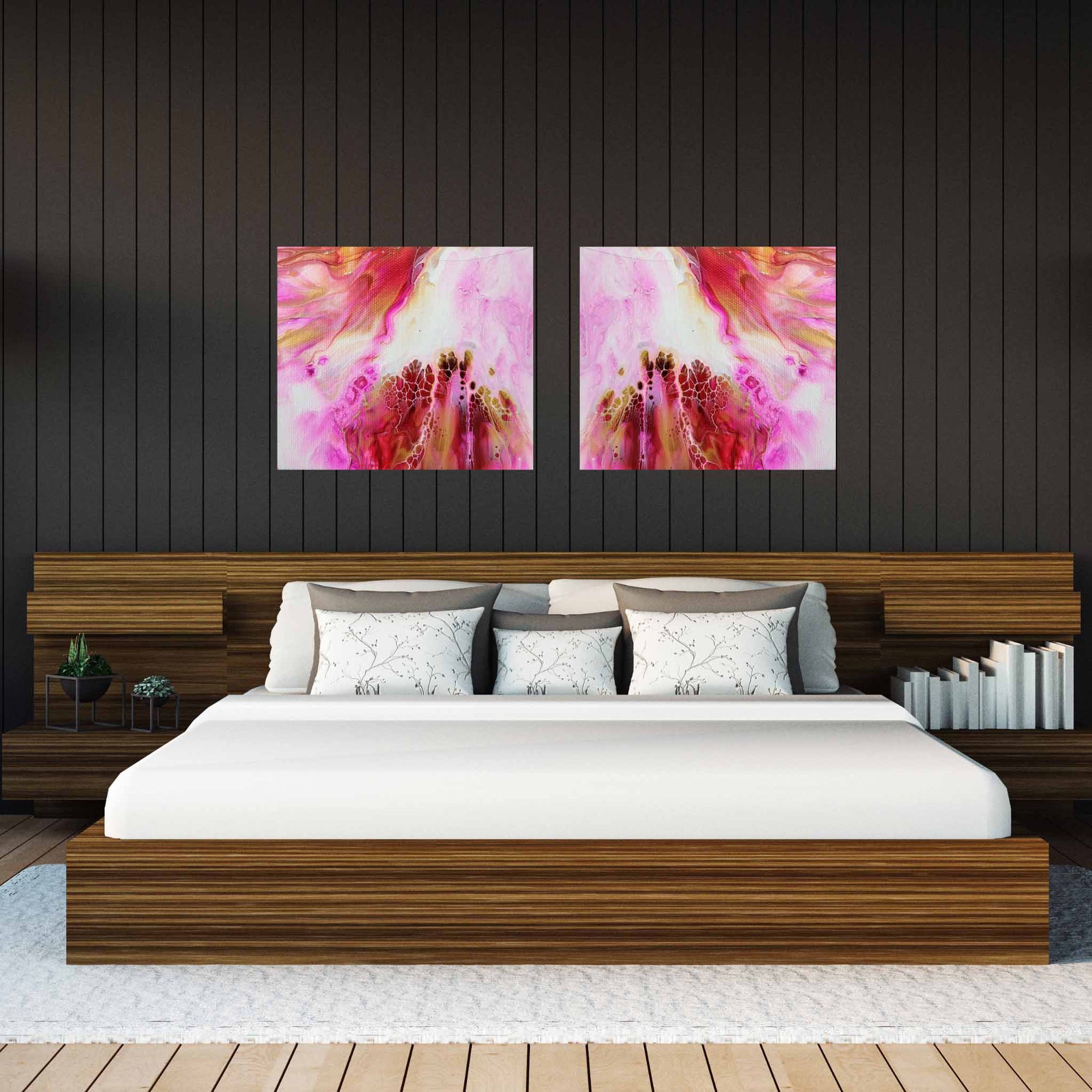 AllergyCare Cotton Mattress Encasing - Image provided by Leah Moore Art
