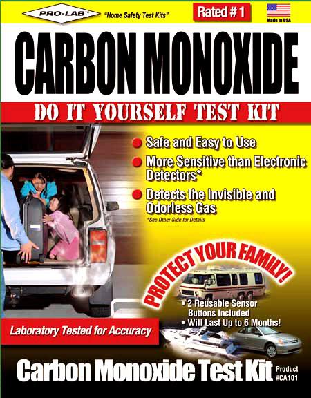 Carbon Monoxide Test Kit