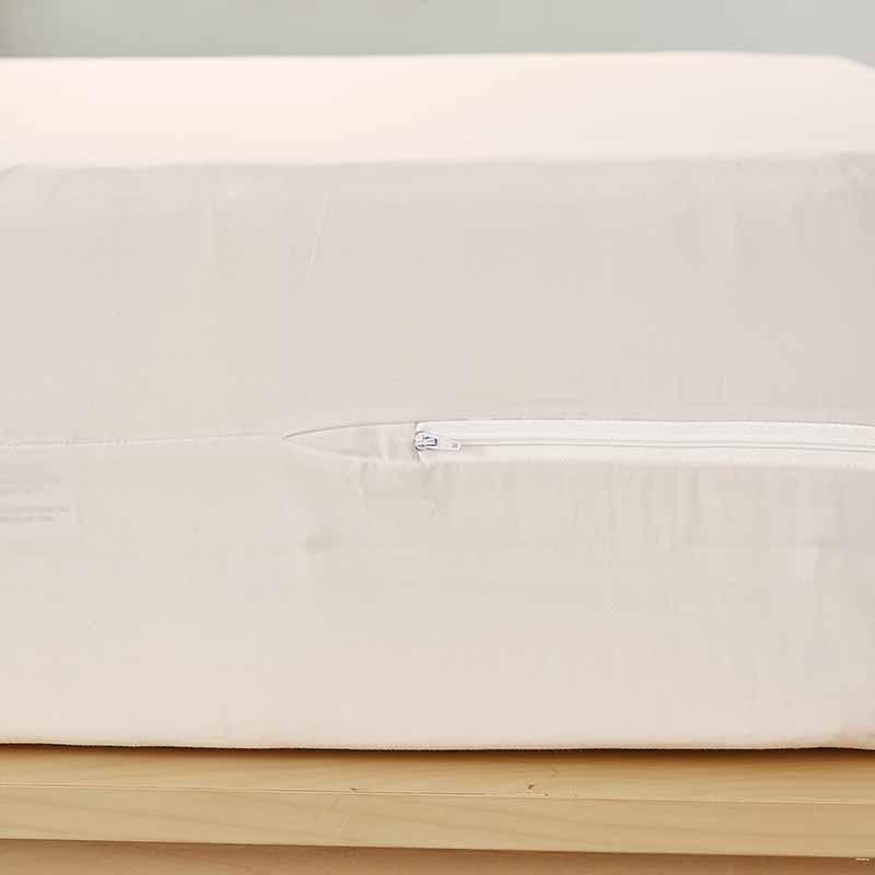 AllergyCare Zippered Organic Cotton Mattress Cover