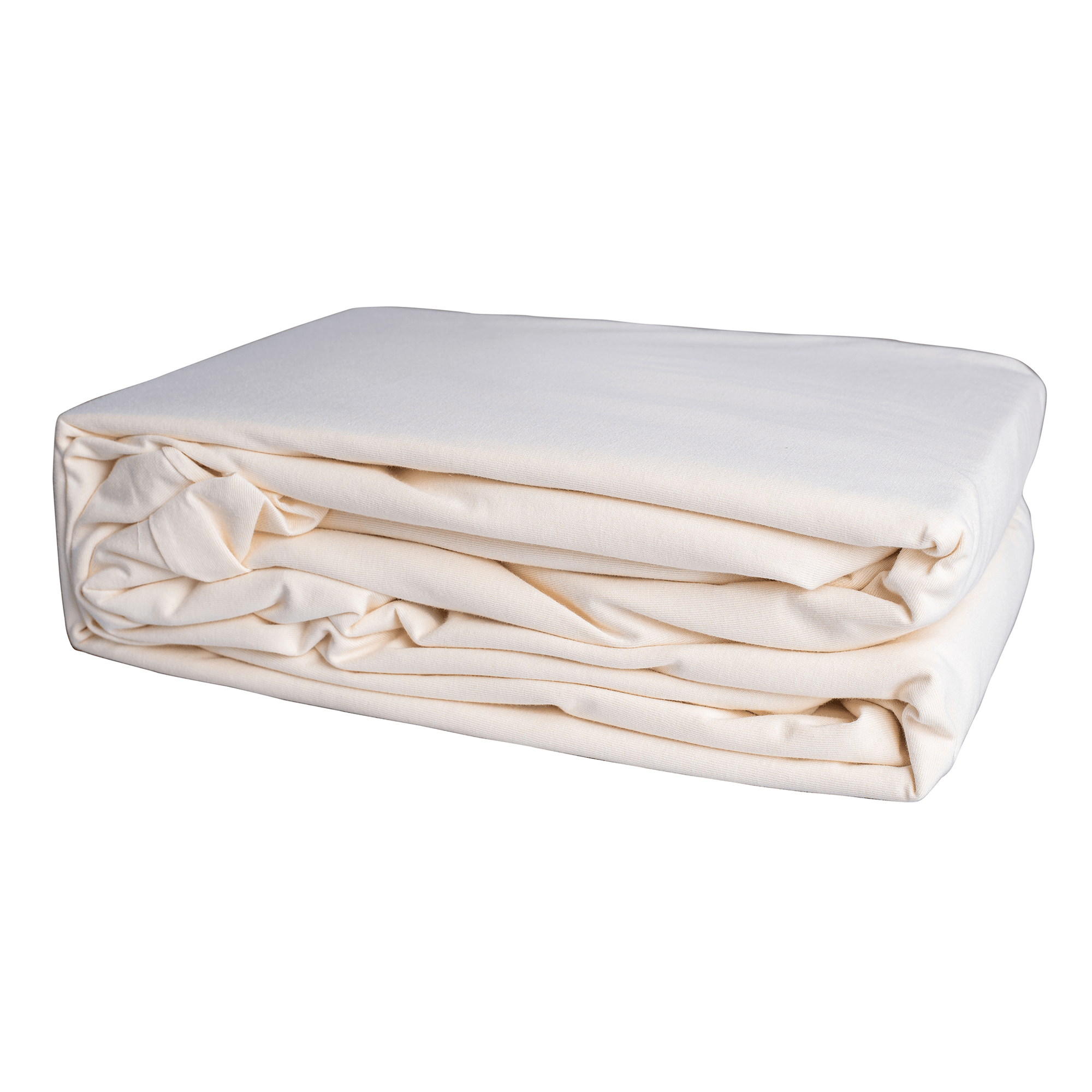 The ultimate organic mattress protector. Top fabric: two layers of 100% organic cotton jersey, laminated with our signature TPU in between. Skirt: 100% organic cotton jersey. 100% waterproof.