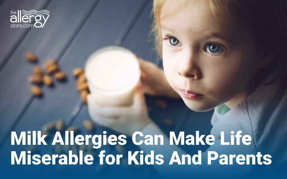 Milk Allergies Can Make Life Miserable for Kids and Parents