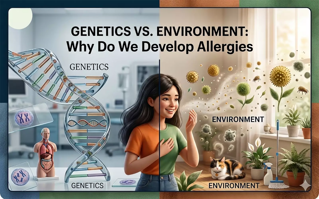Genetics vs. Environment: Why Do We Develop - AI generated