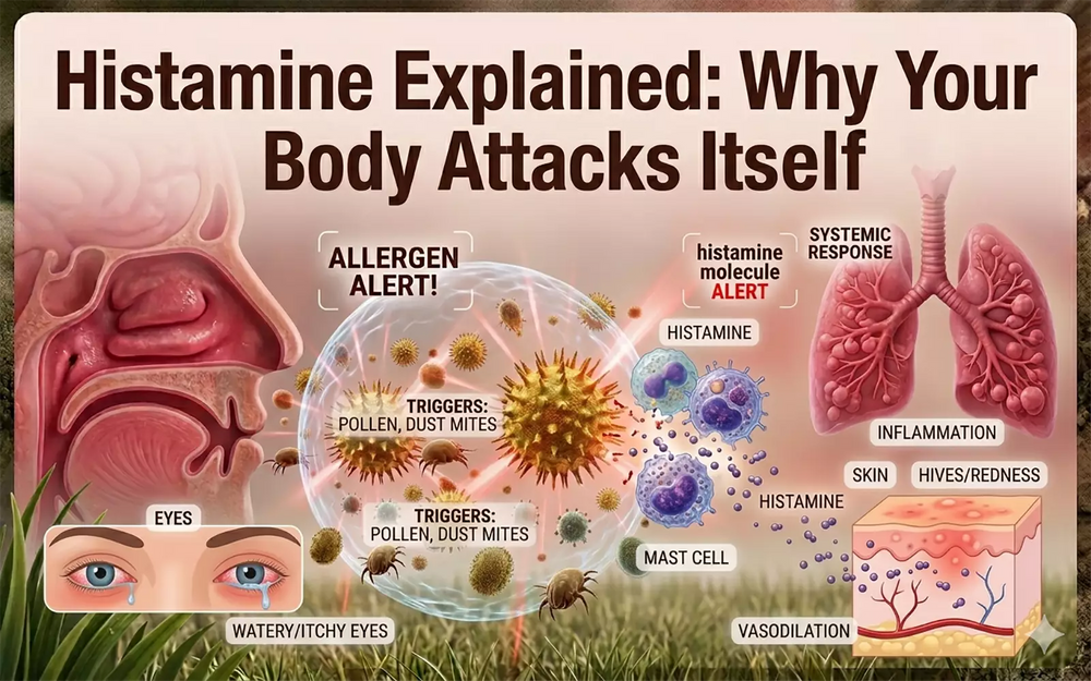 Histamine Explained: Why Your Body Attacks Itself