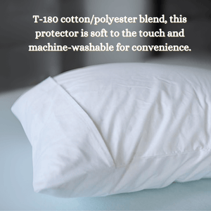 French fold pillow covers - T180 cotton/poly