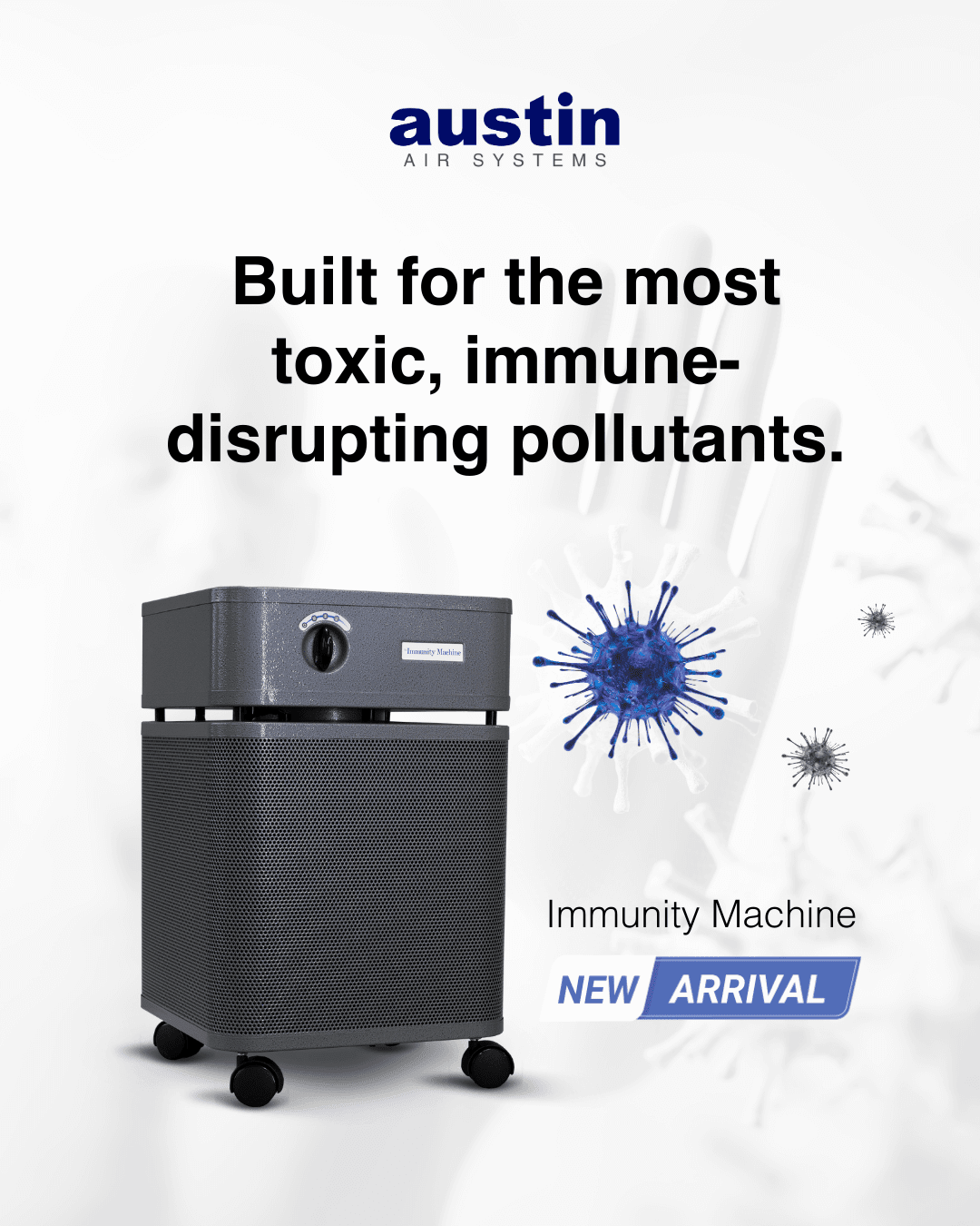 Air purifier for VOC and virus removal