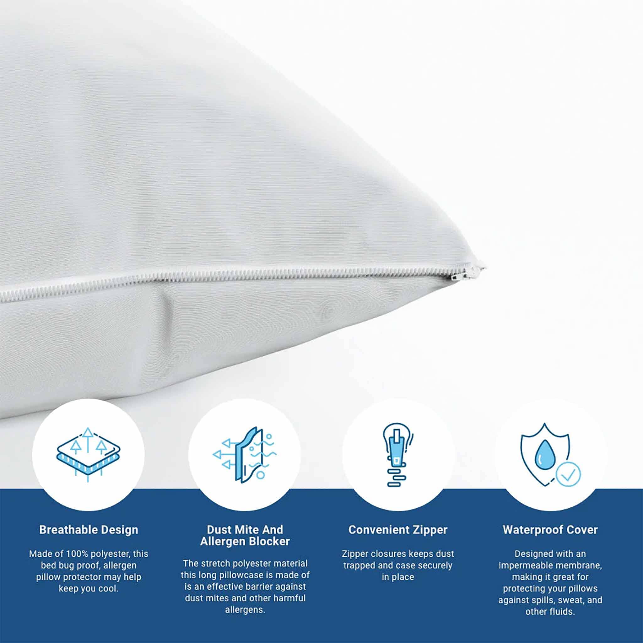 Elite Waterproof & Allergen proof pillow cover