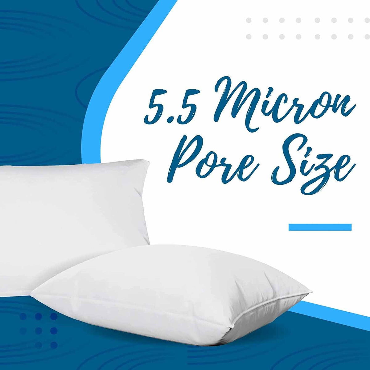 Pristine Luxury Dust Mite Pillow Covers