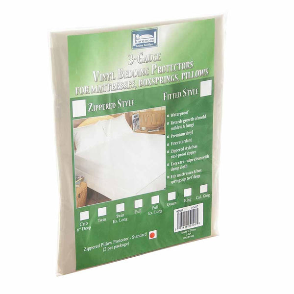 Zippered Bed Bug and Water Resistant Vinyl Mattress Protector King