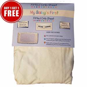 Baby Crib Fitted Safety® Sheets BOGO