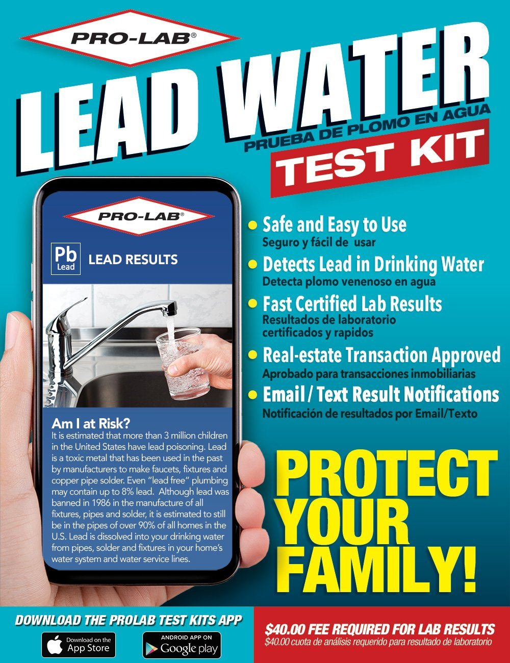Prolab Mod Kit Types Mold Prolabs Test Kits for Water, Mold, Carbon Monoxide and Radon Gas.