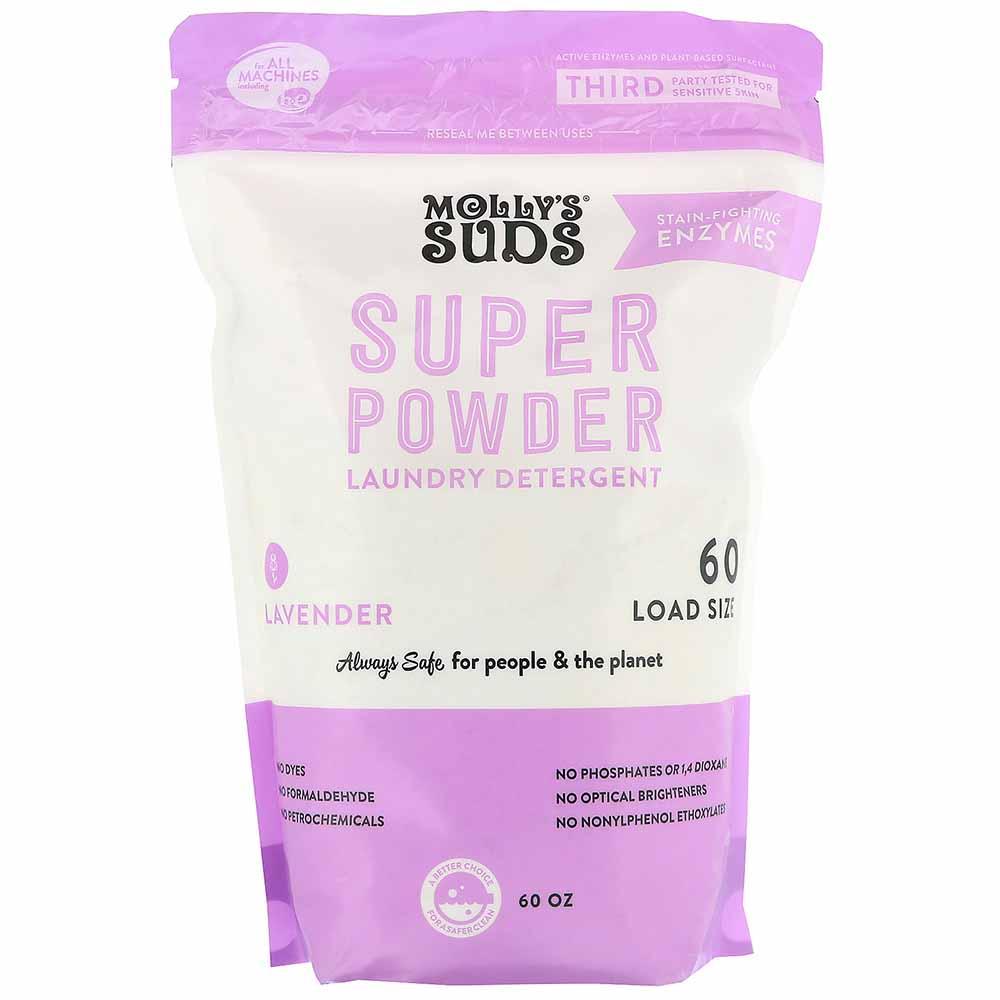 Molly's Suds Super Powder Laundry Detergent, Ocean Mist