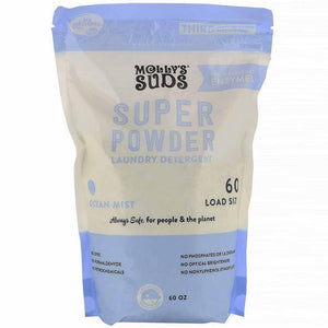 Molly's Suds | Super Powder Laundry Detergent, Unscented
