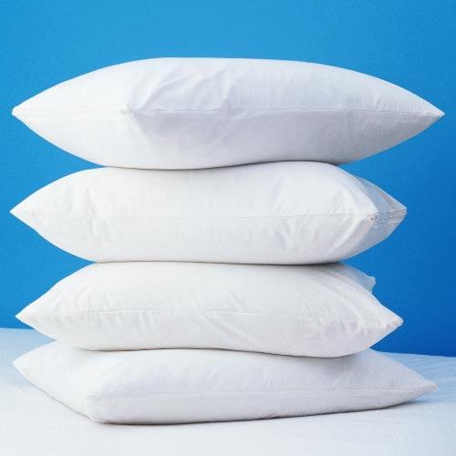 Dust mite-proof pillow cover: MedlinePlus Medical Encyclopedia Image