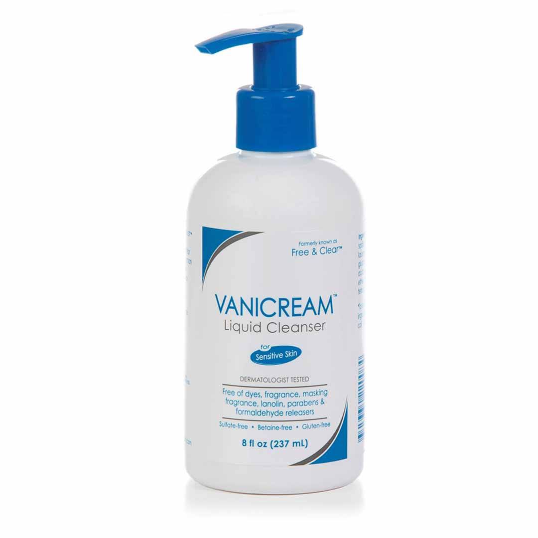 Vanicream™ Liquid Cleanser is effective, yet gentle on sensitive skin. Use it on the face, hands, and body for all skin types.