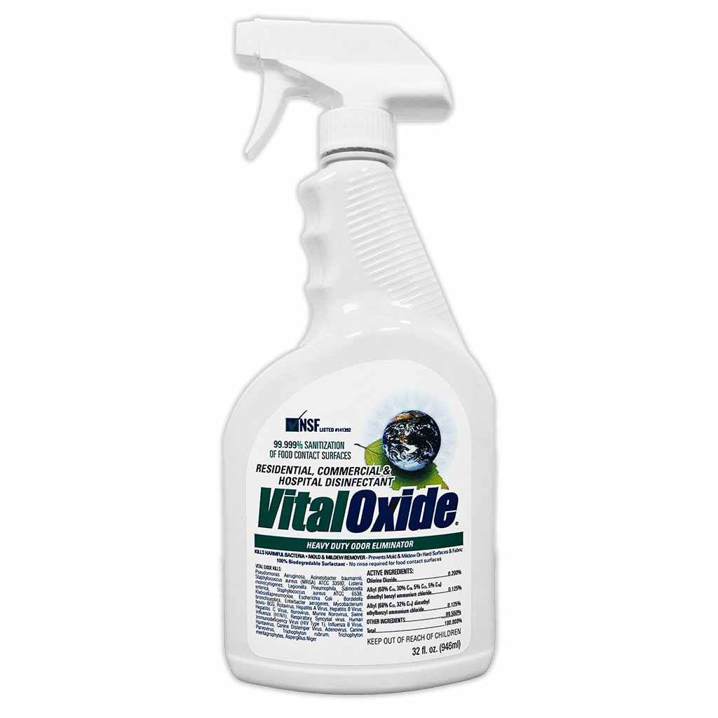 Vital-Oxide Disinfectant Spray - 32oz Spray Bottle
