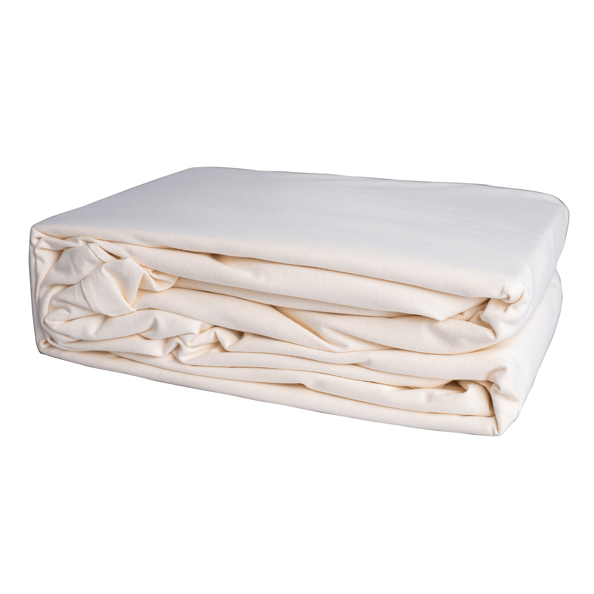 The ultimate organic mattress protector. Top fabric: two layers of 100% organic cotton jersey, laminated with our signature TPU in between. Skirt: 100% organic cotton jersey. 100% waterproof. 